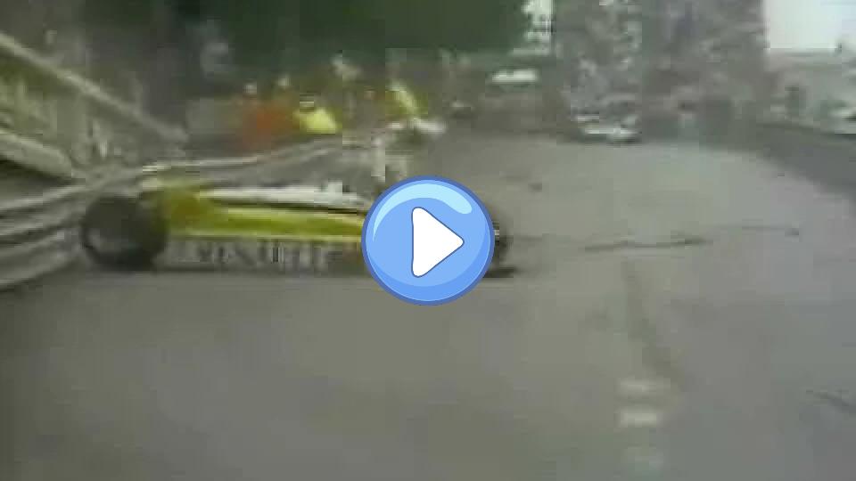 Play video: F1 - 1982 - Alain Prost Crash - Monaco Video thumb: F1 - 1982 - Alain Prost Crash - Monaco