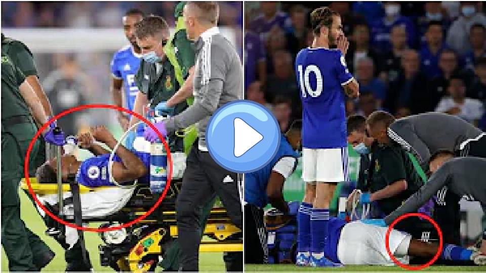 Play video: Ndidi hamstring injury vs Rennes Video thumb: Ndidi hamstring injury vs Rennes