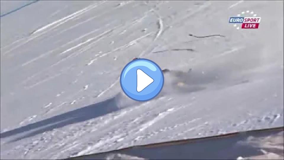 Play video: Bode Miller Crashes at WC Super-G in Vail/Beaver Creek 2015 Video thumb: Bode Miller Crashes at WC Super-G in Vail/Beaver Creek 2015
