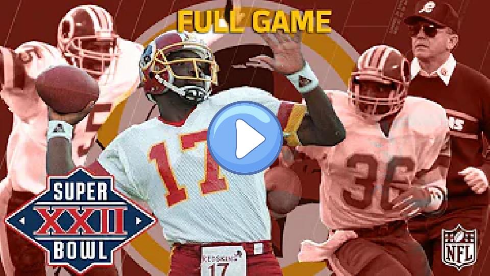 Play video: Super Bowl XXII: Doug Williams Defeats John Elway | Redskins vs. Broncos | Full NFL Game Video thumb: Super Bowl XXII: Doug Williams Defeats John Elway | Redskins vs. Broncos | Full NFL Game