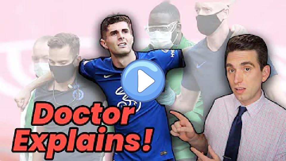 Play video: Doctor Explains Christian Pulisic's Crushing Injury in FA Cup Final - Chelsea vs Arsenal Video thumb: Doctor Explains Christian Pulisic's Crushing Injury in FA Cup Final - Chelsea vs Arsenal