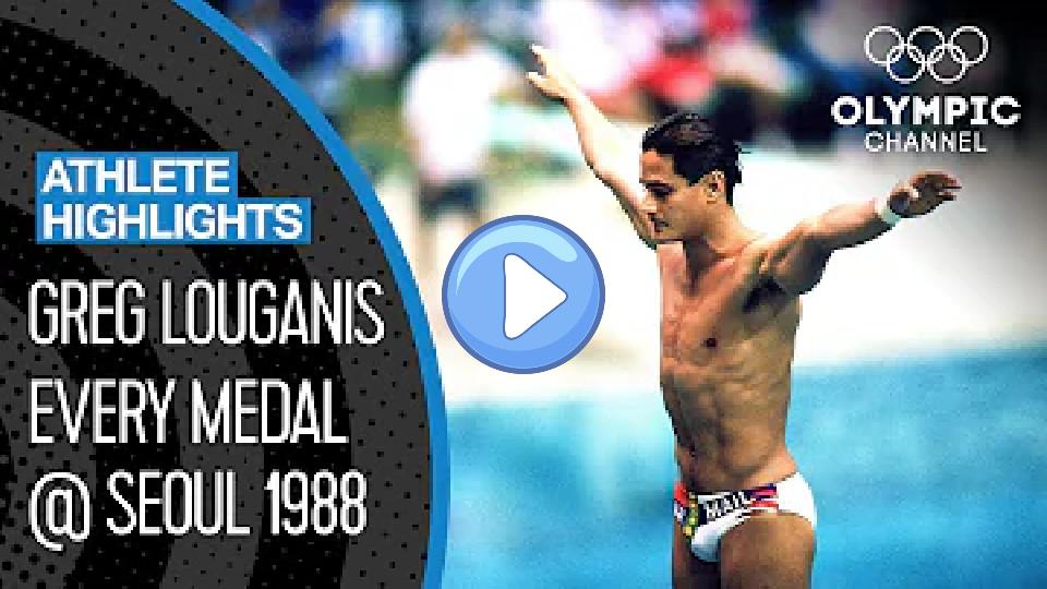 Video thumb: The greatest diver of all time? Greg Louganis at Seoul 1988 🇺🇸 | Athlete Highlights