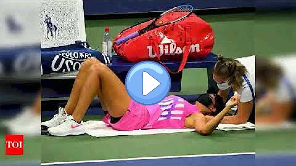 Play video: Madison Keys: US Open - Madison Keys withdraws from third-round match due to neck injury | Tennis News Video thumb: Madison Keys: US Open - Madison Keys withdraws from third-round match due to neck injury | Tennis News