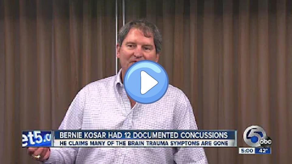 Play video: Bernie Kosar discusses brain injuries Video thumb: Bernie Kosar discusses brain injuries