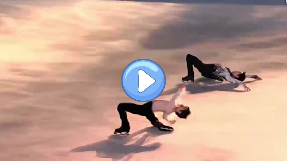 Play video: Yuzuru Hanyu doing a cantilever with Jin Boyang! 💕 Video thumb: Yuzuru Hanyu doing a cantilever with Jin Boyang! 💕