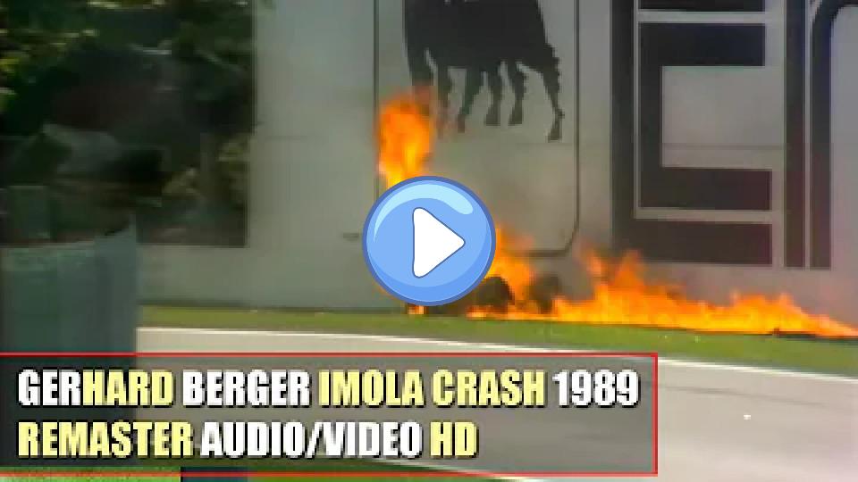 Video thumb: [HD] F1 1989 Gerhard Berger Crash 