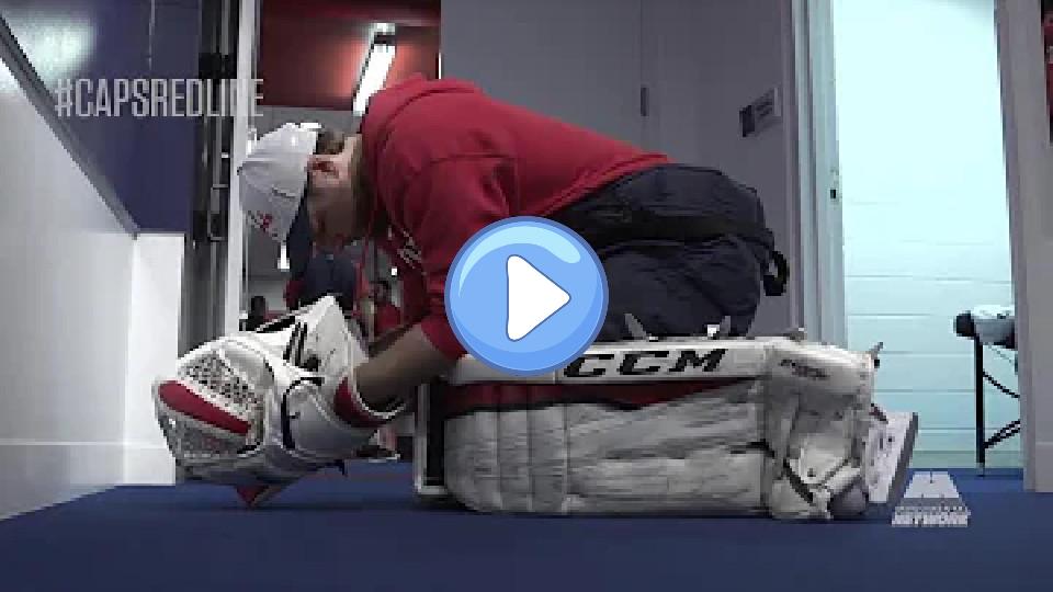 Play video: Braden Holtby's All-Access Pre-Game Preparation Video thumb: Braden Holtby's All-Access Pre-Game Preparation