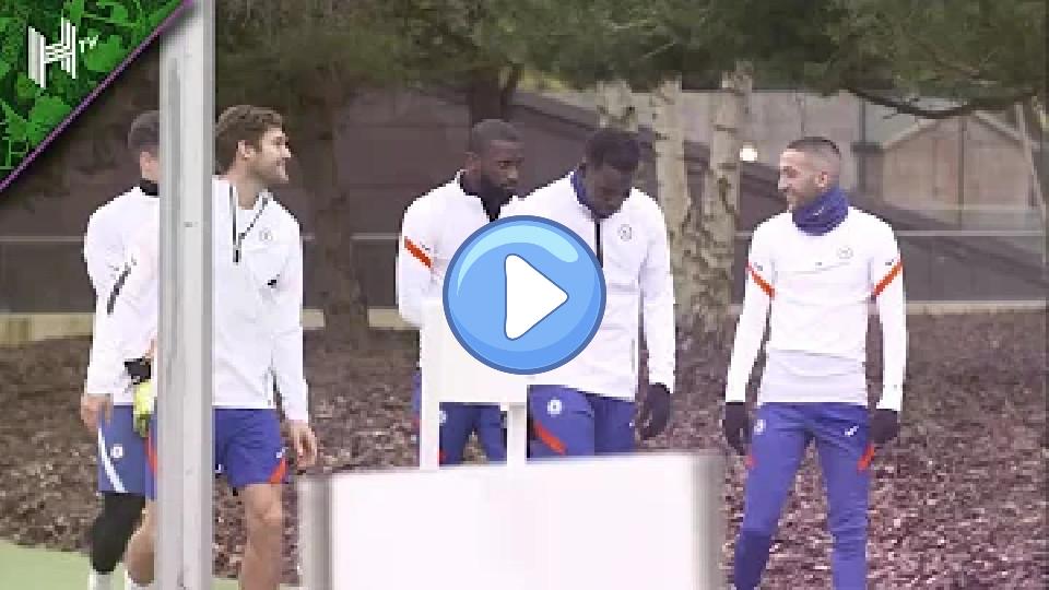 Play video: Thiago Silva injured, but Pulisic trains ahead of Atletico | Atletico vs. Chelsea | Champions League Video thumb: Thiago Silva injured, but Pulisic trains ahead of Atletico | Atletico vs. Chelsea | Champions League