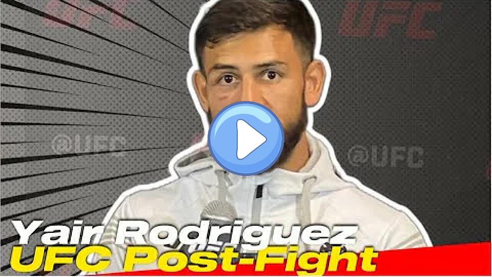 Play video: Yair Rodriguez: Details on How Brian Ortega’s Injury Happened Video thumb: Yair Rodriguez: Details on How Brian Ortega’s Injury Happened
