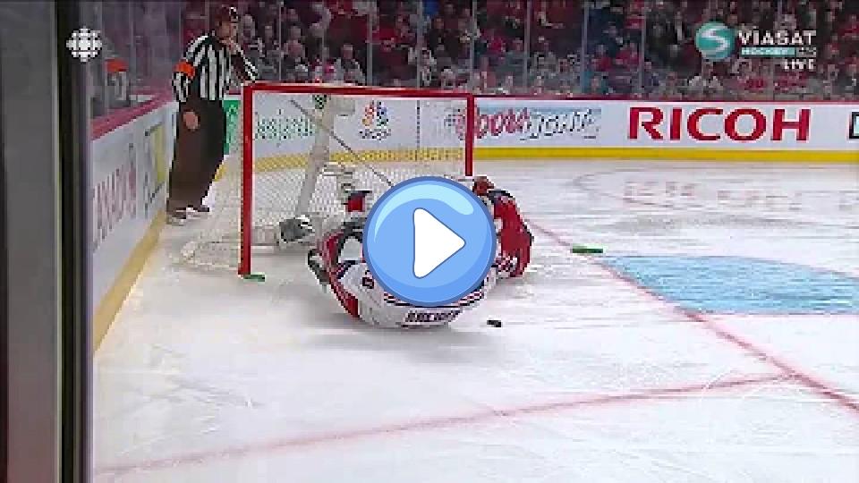 Play video: Chris Kreider Crashes into Carey Price Video thumb: Chris Kreider Crashes into Carey Price