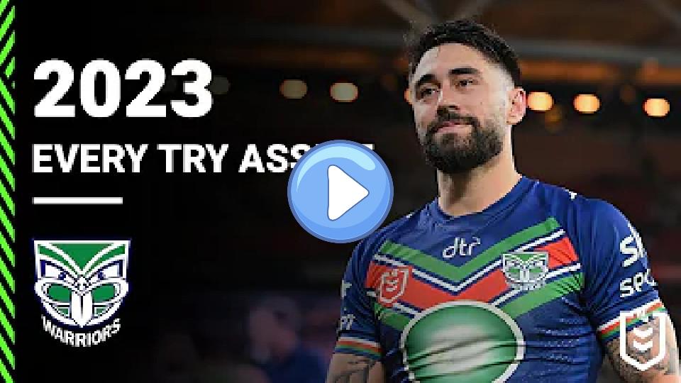 Play video: Every Shaun Johnson Try Assist | NRL 2023 Video thumb: Every Shaun Johnson Try Assist | NRL 2023