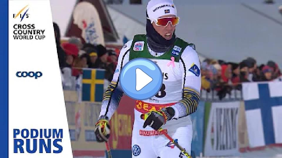 Video thumb: Calle Halfvarsson | Men's 15 km | Ruka | 3rd place | FIS Cross-Country