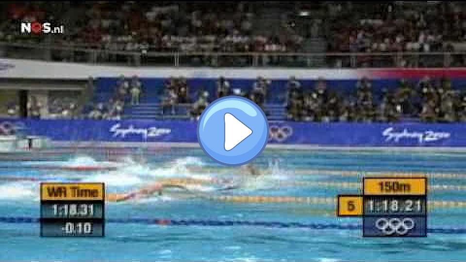Play video: Pieter van den Hoogenband | Gold | 200m Freestyle | 2000 Sydney Olympics Video thumb: Pieter van den Hoogenband | Gold | 200m Freestyle | 2000 Sydney Olympics