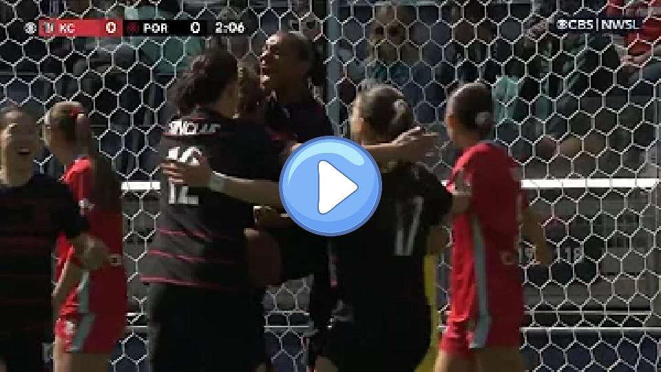 Play video: GOAL | Crystal Dunn fires the ball into the back of the net from a tight angle | April 1, 2023 Video thumb: GOAL | Crystal Dunn fires the ball into the back of the net from a tight angle | April 1, 2023