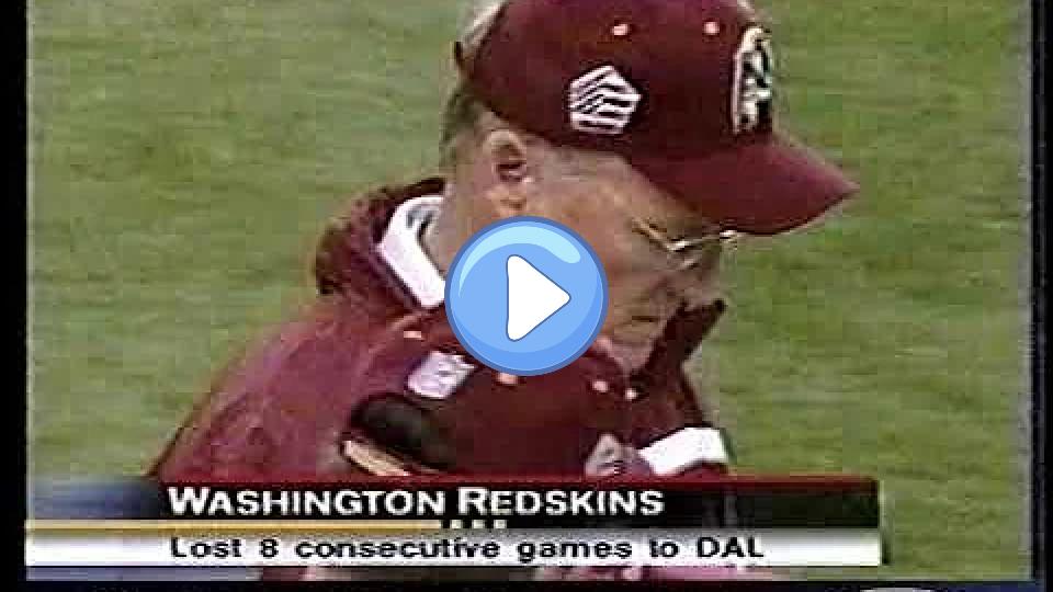 Play video: 2001 Cowboys at Redskins Week 12 Video thumb: 2001 Cowboys at Redskins Week 12