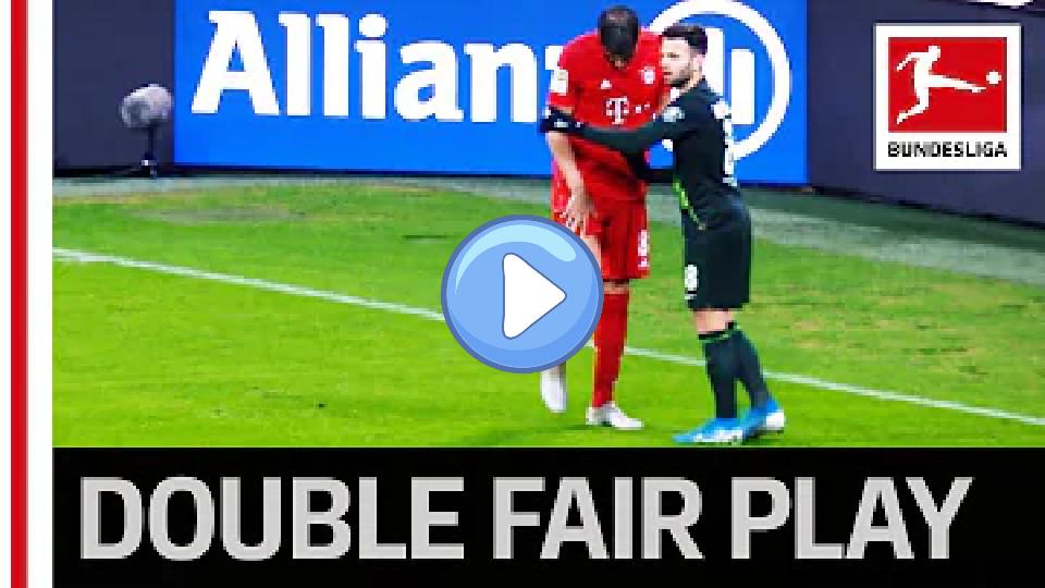 Play video: Great Fair Play Gesture: David Alaba and Maximilian Arnold React to Javi Martinez's Injury Video thumb: Great Fair Play Gesture: David Alaba and Maximilian Arnold React to Javi Martinez's Injury
