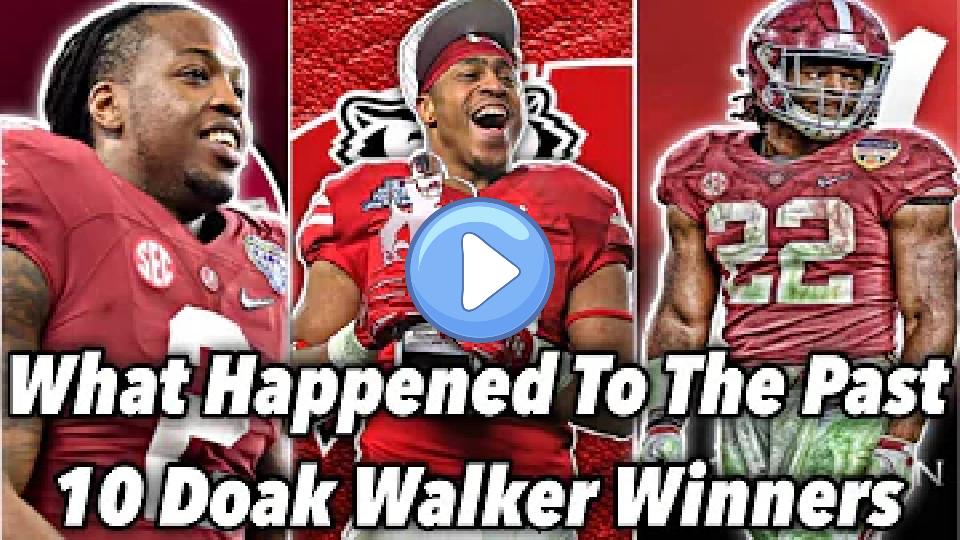 Play video: What Happened to the Past 10 Doak Walker Award Winners? (2011-2020) Video thumb: What Happened to the Past 10 Doak Walker Award Winners? (2011-2020)