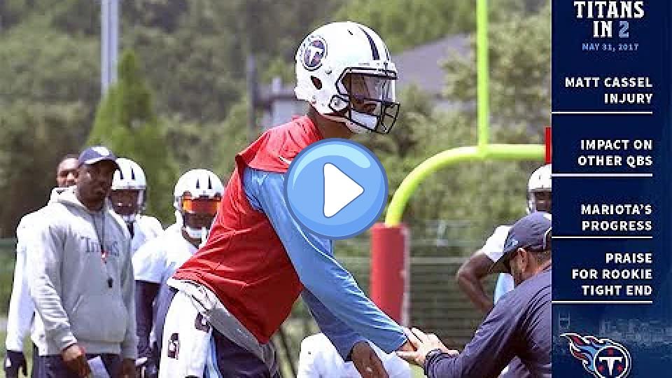 Play video: Titans in 2: Impact of Matt Cassel's Injury Video thumb: Titans in 2: Impact of Matt Cassel's Injury