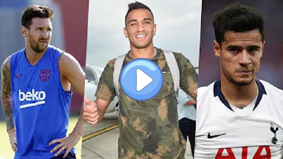 Play video: Messi Injured | Coutinho & Dybala Join Tottenham? | Danilo Arrives at Juventus Video thumb: Messi Injured | Coutinho & Dybala Join Tottenham? | Danilo Arrives at Juventus