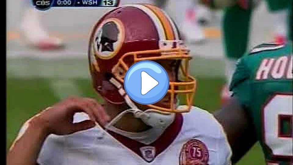 Play video: Longest Pass of 2007: 54 yards, Jason Campbell to Antwaan Randle El. Video thumb: Longest Pass of 2007: 54 yards, Jason Campbell to Antwaan Randle El.