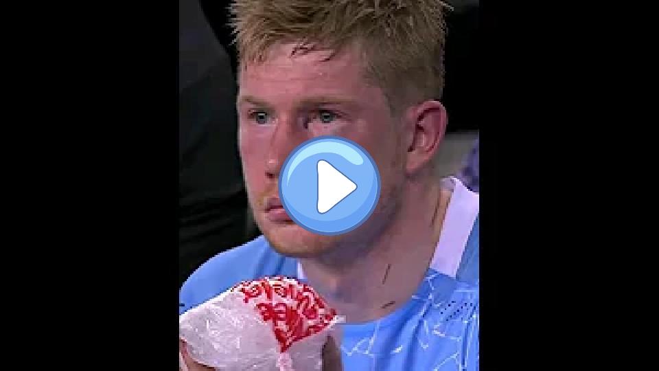 Play video: Heartbreaking Moments for De Bruyne 💔 Video thumb: Heartbreaking Moments for De Bruyne 💔