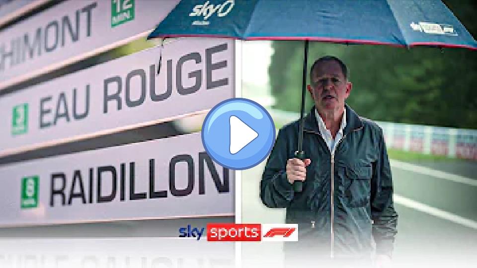 Play video: Martin Brundle highlights the safety concerns of the Spa circuit Video thumb: Martin Brundle highlights the safety concerns of the Spa circuit