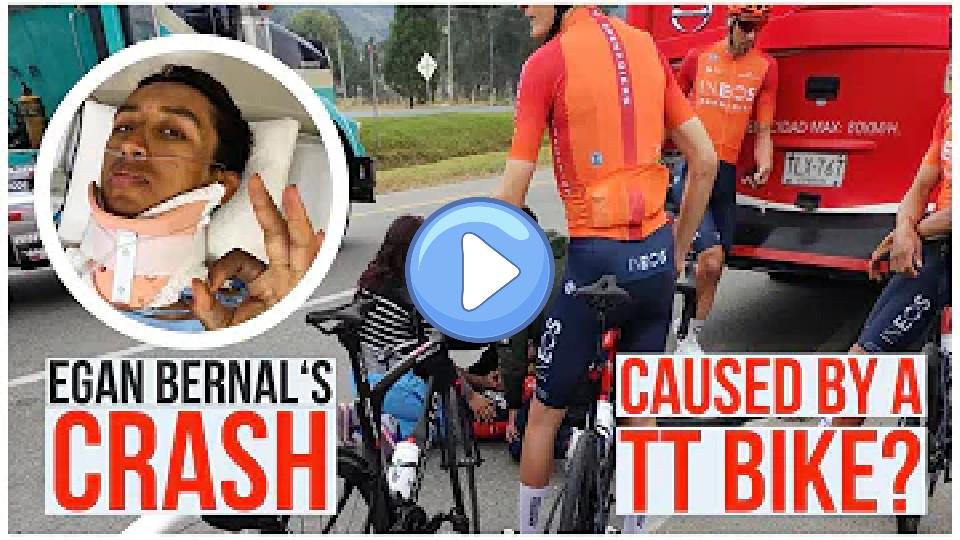 Play video: Egan Bernal's Crash & Other TT-Bike Crashes | Videos & Controversies Video thumb: Egan Bernal's Crash & Other TT-Bike Crashes | Videos & Controversies