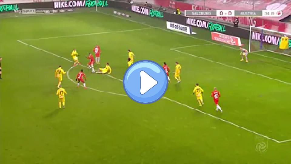 Play video: Erik Palmer-Brown vs. Salzburg (10/2/21) Video thumb: Erik Palmer-Brown vs. Salzburg (10/2/21)