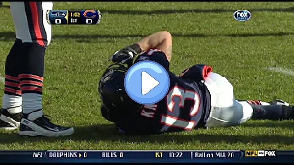 Video thumb: Johnny Knox's Neck Injury vs. Seahawks (Career-Ending) - 2011 Week 15