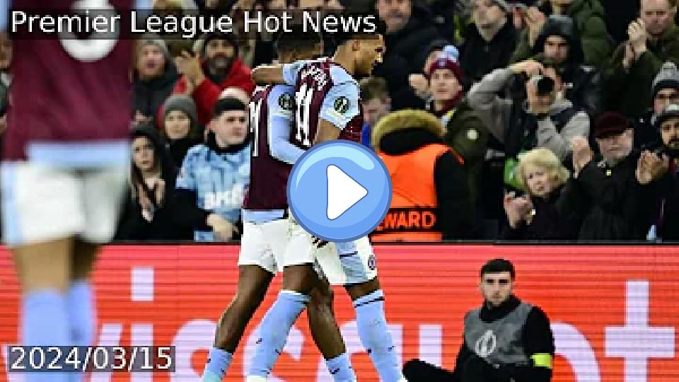 Play video: Unai Emery provides an update on Ollie Watkins' injury after Villa star is forced off in Ajax win Video thumb: Unai Emery provides an update on Ollie Watkins' injury after Villa star is forced off in Ajax win