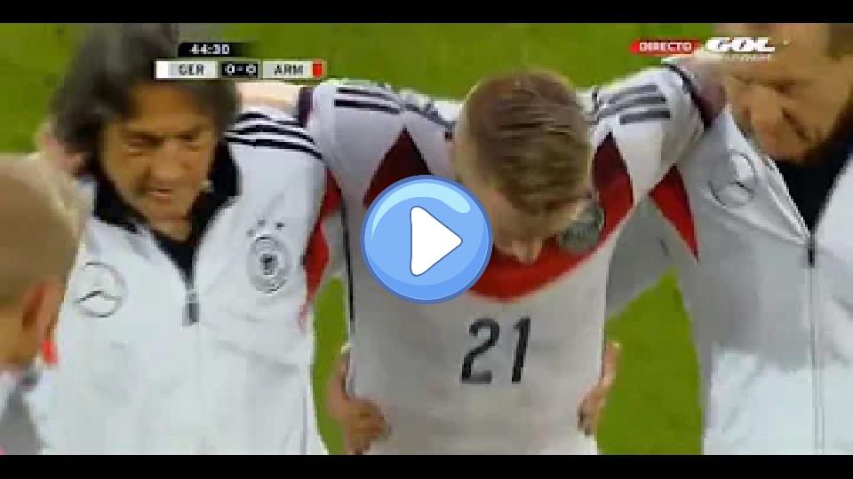 Play video: Marco Reus Suffers Serious Injury in Germany's 6-1 Win Over Armenia in Friendly Match Video thumb: Marco Reus Suffers Serious Injury in Germany's 6-1 Win Over Armenia in Friendly Match