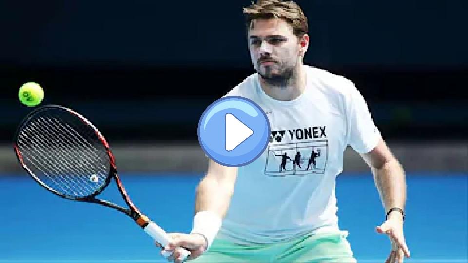 Play video: Stan Wawrinka suffers another injury setback at the Australian Open: Swiss star has shoulder problem Video thumb: Stan Wawrinka suffers another injury setback at the Australian Open: Swiss star has shoulder problem