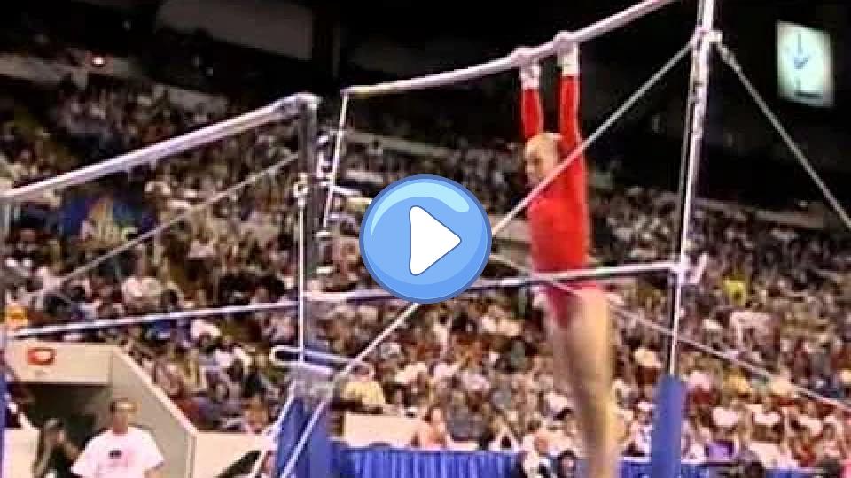 Play video: Hollie Vise - Uneven Bars - 2003 U.S. Gymnastics Championships - Women's Day 1 Video thumb: Hollie Vise - Uneven Bars - 2003 U.S. Gymnastics Championships - Women's Day 1