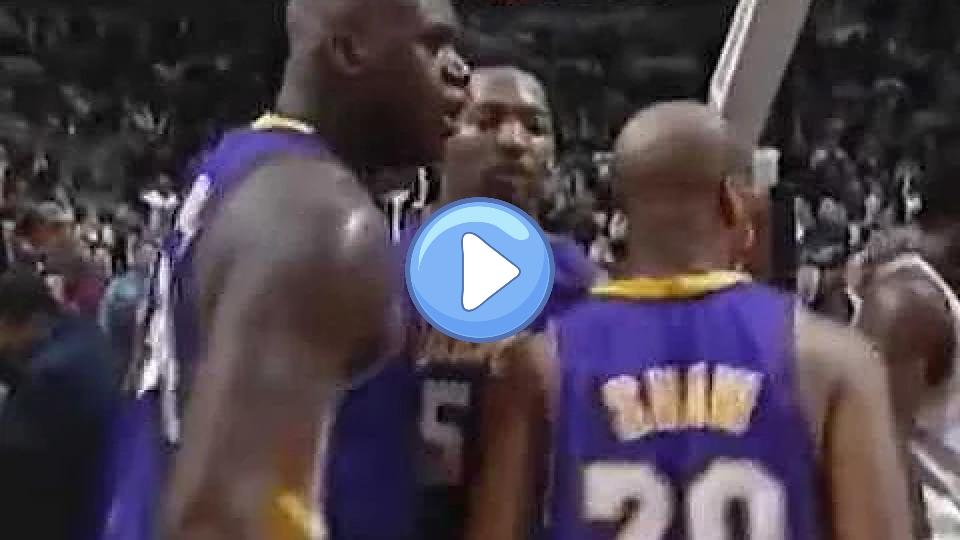 Play video: Shaquille O'Neal Almost Kills Brad Miller Video thumb: Shaquille O'Neal Almost Kills Brad Miller