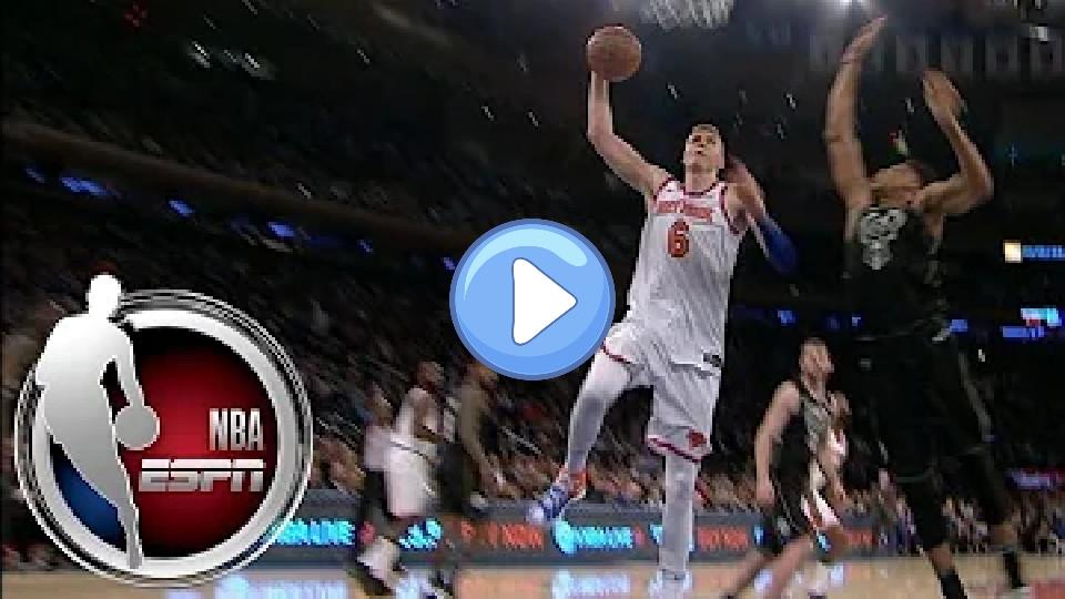 Play video: Kristaps Porzingis sustains a torn ACL after dunking over Giannis Antetokounmpo | ESPN Video thumb: Kristaps Porzingis sustains a torn ACL after dunking over Giannis Antetokounmpo | ESPN