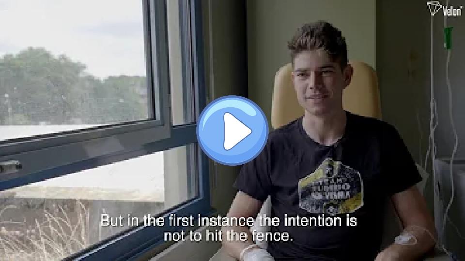 Video thumb: Inside the Teams: Wout van Aert Relives Tour Barrier Crash
