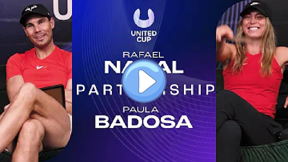 Play video: Partnership: Rafael Nadal and Paula Badosa Video thumb: Partnership: Rafael Nadal and Paula Badosa