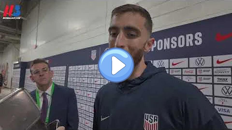 Play video: USA goalkeeper Matt Turner on the 5-1 loss to Colombia Video thumb: USA goalkeeper Matt Turner on the 5-1 loss to Colombia