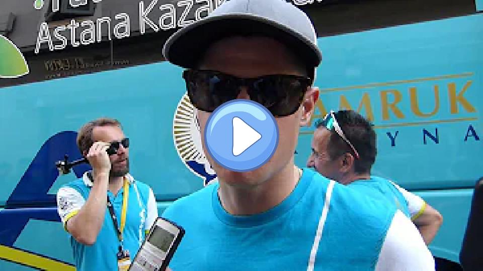 Play video: Fuglsang explains how he was taken out by a motorbike on Glandon Video thumb: Fuglsang explains how he was taken out by a motorbike on Glandon