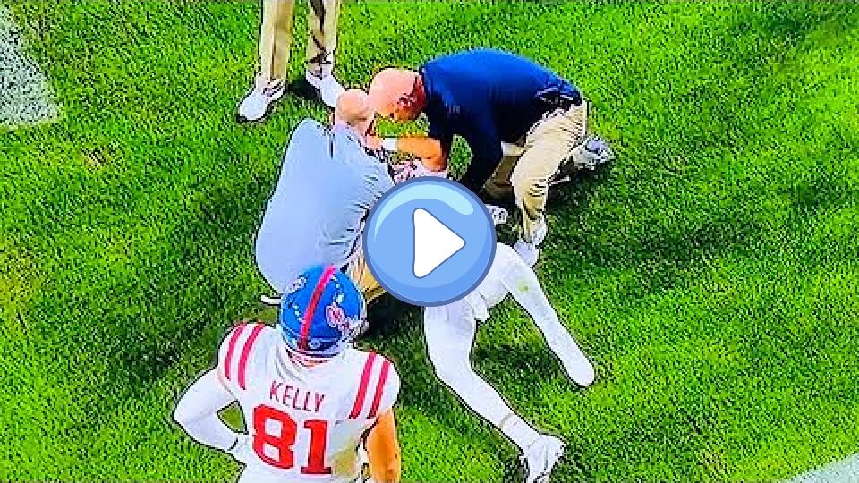 Play video: Matt Corral's Scary Injury vs. Auburn | College Football 2021 Video thumb: Matt Corral's Scary Injury vs. Auburn | College Football 2021