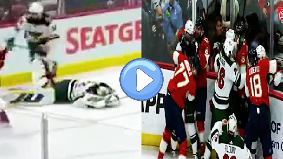 Play video: Will Lockwood Marc-Andre Fleury Injury Incident (FULL CLIP) Minnesota Wild vs. Florida Panthers Video thumb: Will Lockwood Marc-Andre Fleury Injury Incident (FULL CLIP) Minnesota Wild vs. Florida Panthers