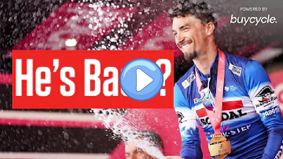 Play video: Julian Alaphilippe's Journey From Injury to Giro d'Italia 2024 Triumph Video thumb: Julian Alaphilippe's Journey From Injury to Giro d'Italia 2024 Triumph