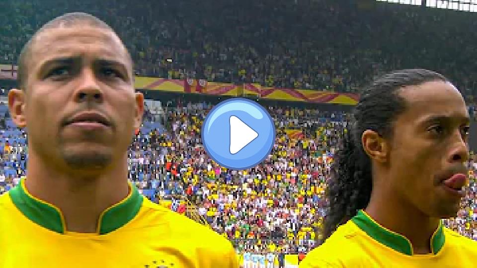 Play video: Ronaldo and Ronaldinho Showing Their Class in 2006 Video thumb: Ronaldo and Ronaldinho Showing Their Class in 2006