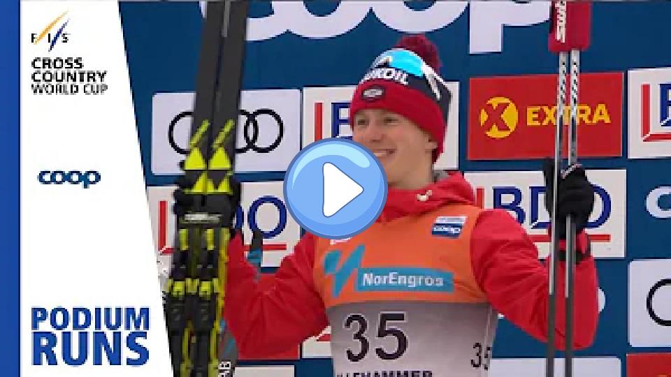 Play video: Denis Spitsov | Men's 15 km | Lillehammer | 3rd place | FIS Cross-Country Video thumb: Denis Spitsov | Men's 15 km | Lillehammer | 3rd place | FIS Cross-Country