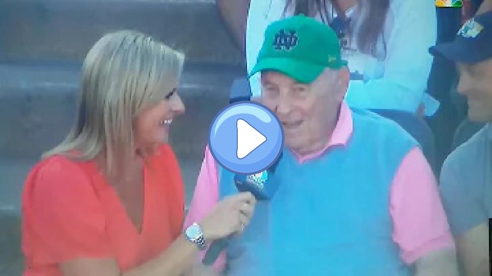 Play video: Johnny Lujack, the 1947 Heisman Trophy winner for Notre Dame, interview on September 14, 2019, part 2. Video thumb: Johnny Lujack, the 1947 Heisman Trophy winner for Notre Dame, interview on September 14, 2019, part 2.