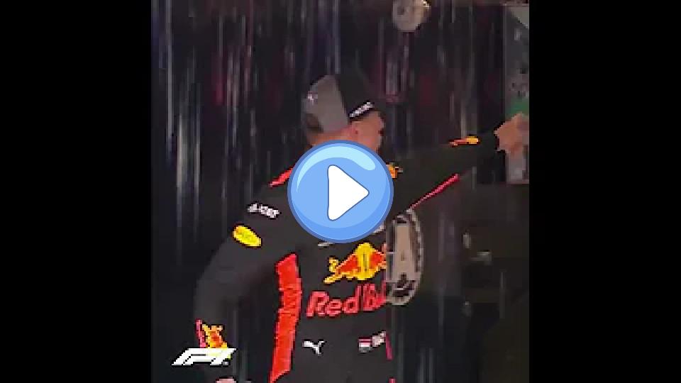 Play video: Max Verstappen confronts Esteban Ocon after the 2018 F1 Brazilian GP! Video thumb: Max Verstappen confronts Esteban Ocon after the 2018 F1 Brazilian GP!