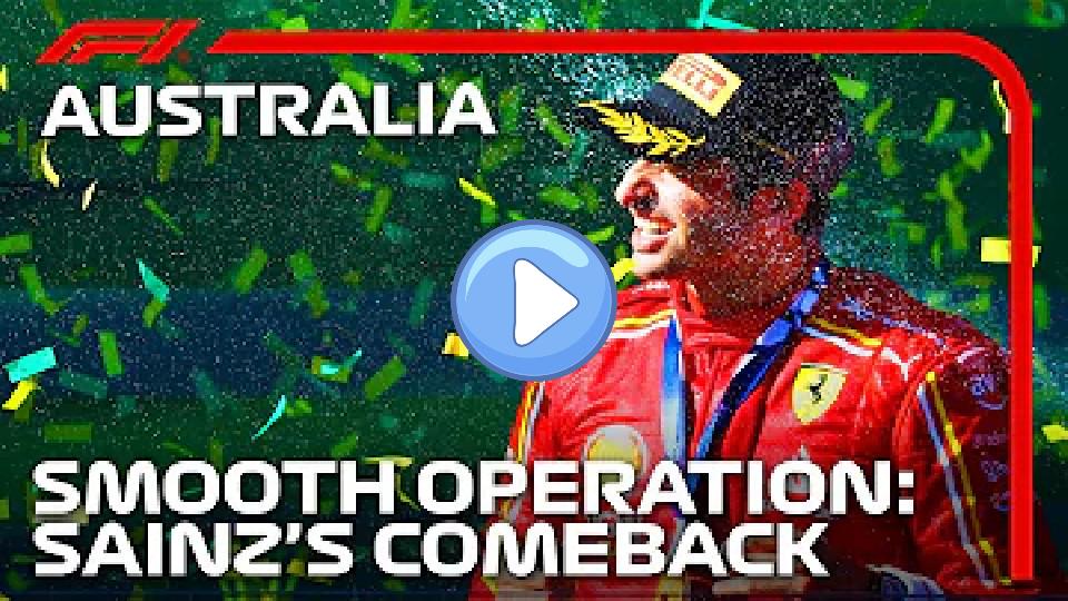 Play video: Carlos Sainz's Amazing Recovery: From Hospital Bed to Race Winner in Just 16 Days! Video thumb: Carlos Sainz's Amazing Recovery: From Hospital Bed to Race Winner in Just 16 Days!