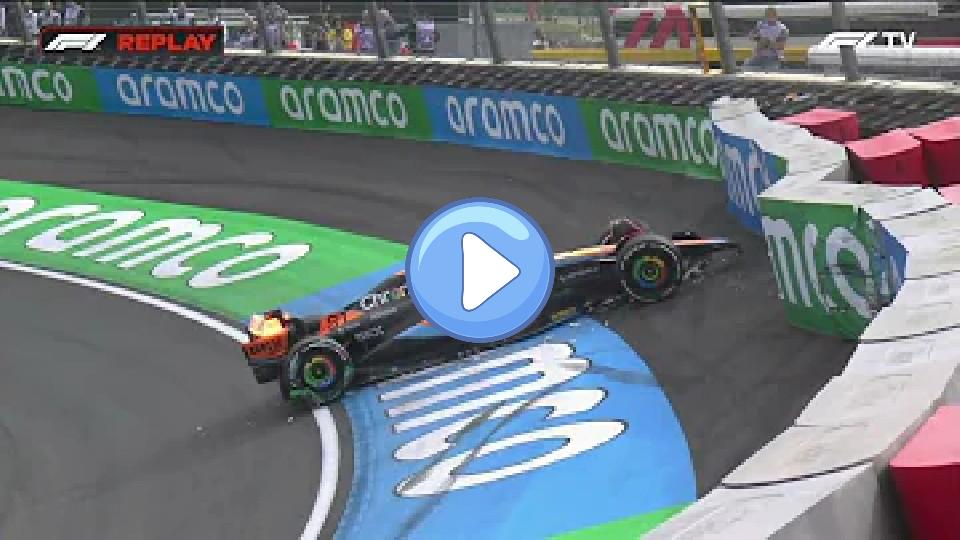 Play video: Piastri and Ricciardo Crash at the Same Corner | 2023 Dutch GP Video thumb: Piastri and Ricciardo Crash at the Same Corner | 2023 Dutch GP