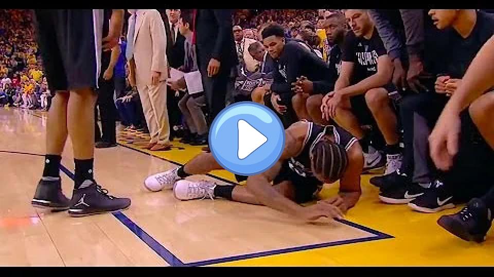 Play video: Kawhi Leonard Ankle Injury | Warriors vs. Spurs 05/14/17 Video thumb: Kawhi Leonard Ankle Injury | Warriors vs. Spurs 05/14/17