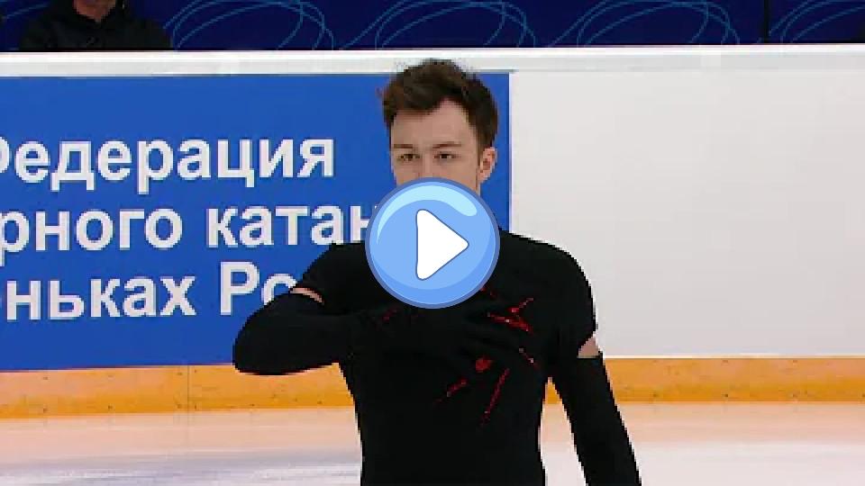 Video thumb: Dmitry Aliev. Short Program. Men. Moscow. Grand Prix of Figure Skating Russia 2022/23